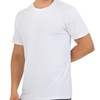Premium T-Shirts for Men Bamboo Crewneck Undershirt Tees 3 Pack