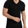 Bamboo V Neck T Shirts for Men Undershirt Tees 3 Pack Breathable and Moisture Wicking