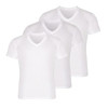 Bamboo V Neck T Shirts for Men Undershirt Tees 3 Pack Breathable and Moisture Wicking