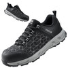 Steel Toe Shoes for Men US Size 10.5 Athletic Work Shoe Sneakers Black