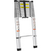 VEVOR Telescoping Ladder, 15 FT Aluminum One-button Retraction Collapsible Extension Ladder, 400 LBS Capacity with Non-slip Feet, Portable Multi-purpose Compact Ladder for Home, RV, Loft, ANSI Liste