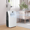 HOMCOM 12000 BTU Portable Air Conditioner for Rooms Up to 550 Sq. Ft., 3-in-1 AC Unit with Dehumidifier, Cooling Fan, Remote, 24H Timer On/Off, Window Installation Kit