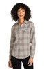 Port Authority Ladies Long Sleeve Ombre Plaid Shirt LW672