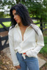 Kai Textured Buttoned Turn Down Collar