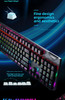 Wired Mechanical KeyboardGaming KeyboardMechanical KeyboardLuminous BacklightPlug and PlayGreen Axis Mechanical Keyboard
