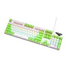 Wired Mechanical KeyboardGaming KeyboardMechanical KeyboardLuminous BacklightPlug and PlayGreen Axis Mechanical Keyboard