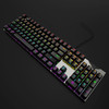 Wired Mechanical KeyboardGaming KeyboardMechanical KeyboardLuminous BacklightPlug and PlayGreen Axis Mechanical Keyboard