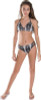 GIRL'S SNAKESKIN LADDER TWO PIECE BATHING SUIT
