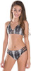 GIRL'S SNAKESKIN LADDER TWO PIECE BATHING SUIT