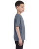 Youth Midweight T-Shirt - LAGOON BLUE - XXS