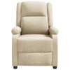 vidaXL Massage Chair Cream Fabric