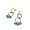 Mini Turquoise Chandelier Earrings