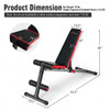 Multi-function Weight Bench with Adjustable Backrest