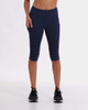 Wi-Thi Mid-Rise Pocketed Crop Legging – Night Swim Navy