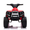 LED Kids Ride on Battery Powered ATV 4 Wheels Red