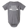 Diaper Loading Please Wait Baby/Toddler Onesie