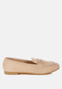 Lumina Penny Strap Studded Loafers