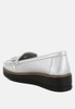 Larana Metallic Tassel Detail Loafers