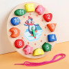 Montessori Wooden Clock Educational Game