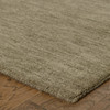 8' Gray Wool Hand Tufted Runner Rug