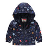 Windbreaker Jacket with Hood and Zip for Children Multivariant