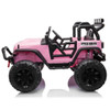 Light Up 3 Speeds Ride on Car 12V with Remote Control Pink