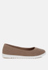 Lubna Knitted Flat Ballet Flats