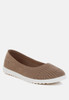 Lubna Knitted Flat Ballet Flats