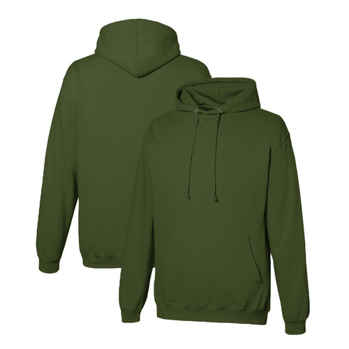Venley Weighted Men's MADE IN THE USA Army Green Hoodie