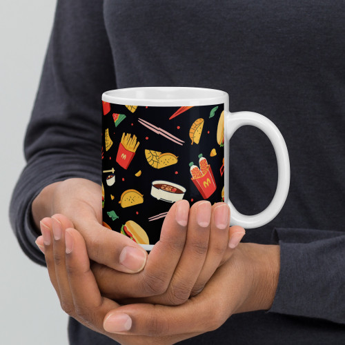 White Glossy Mug — Perfect for Home or Office