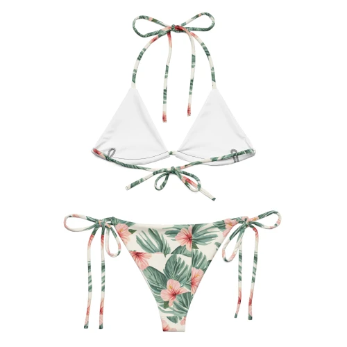 All-Over Print Recycled Bikini – Bold, Sexy & Eco-Conscious