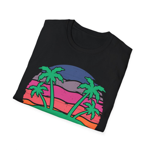 Retro Palm Sunset T-Shirt