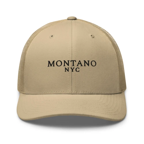 MONTANO NYC Trucker Cap – Light Colors