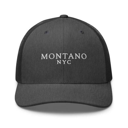 MONTANO NYC Trucker Cap – Dark Colors