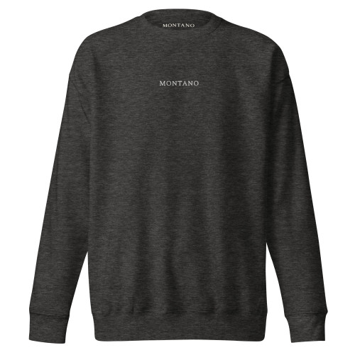 MONTANO Premium Crewneck Sweatshirt – Dark Colors