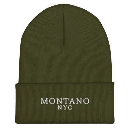 MONTANO NYC Cuffed Beanie – Dark Colors