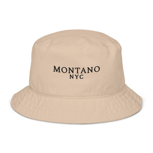 MONTANO NYC Organic Bucket Hat – Light Colors