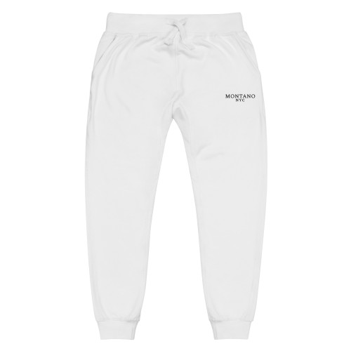 MONTANO NYC Premium Fleece Sweatpants – Light Colors