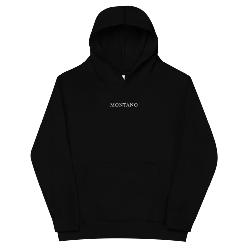 MONTANO Premium Kids’ Fleece Hoodie – Dark Colors