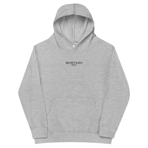 MONTANO NYC Premium Kids’ Fleece Hoodie – Light Colors