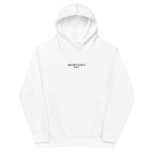 MONTANO NYC Premium Kids’ Fleece Hoodie – Light Colors
