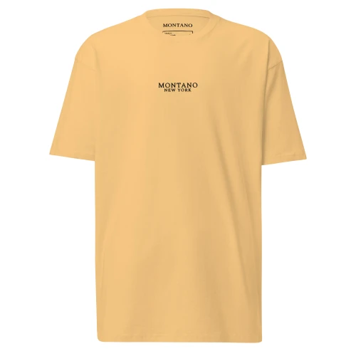 MONTANO New York Premium Heavyweight T-Shirt – Light Colors