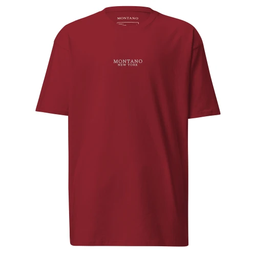 MONTANO New York Premium Heavyweight T-Shirt – Dark Colors