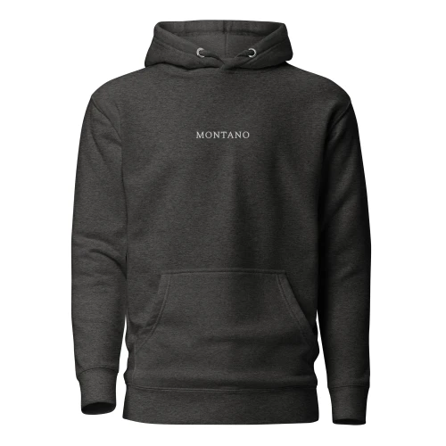 MONTANO Premium Pullover Hoodie – Dark Colors