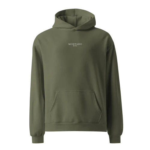 MONTANO NYC Premium Oversized Hoodie – Dark Colors