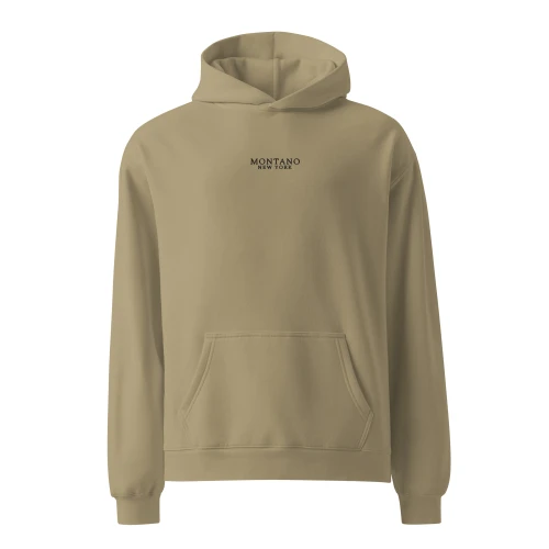 MONTANO NEW YORK Premium Oversized Hoodie – Light Colors