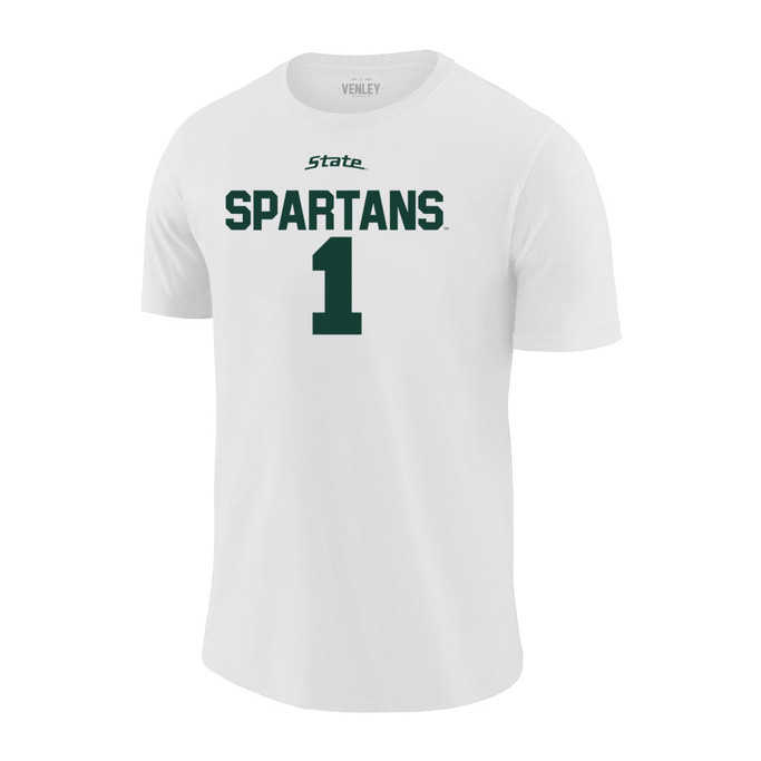 Venley NCAA Michigan State Spartans NCPMIC003 Premium Tee Shirt