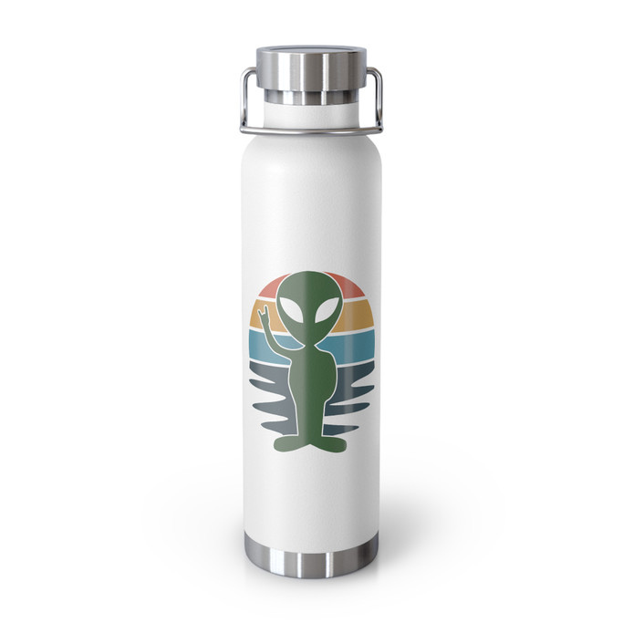 Alien Sunset Water Bottle — Insulated Copper Vacuum Bottle