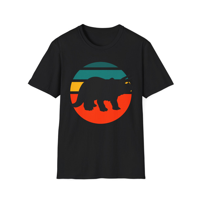 Retro Triceratops Graphic T-Shirt