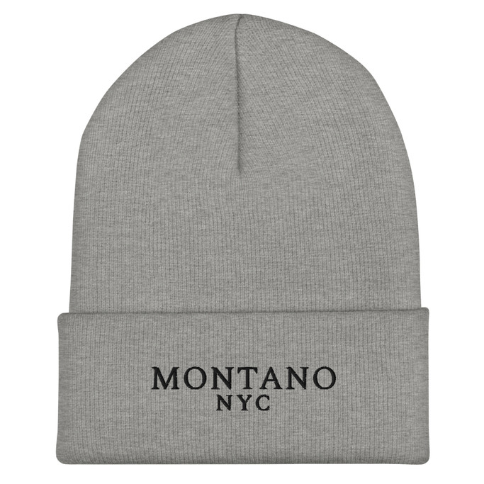 MONTANO NYC Cuffed Beanie – Light Colors